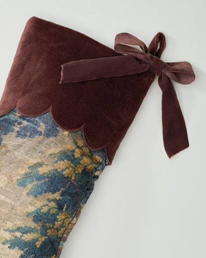 Evergrove Printed Velvet Stocking