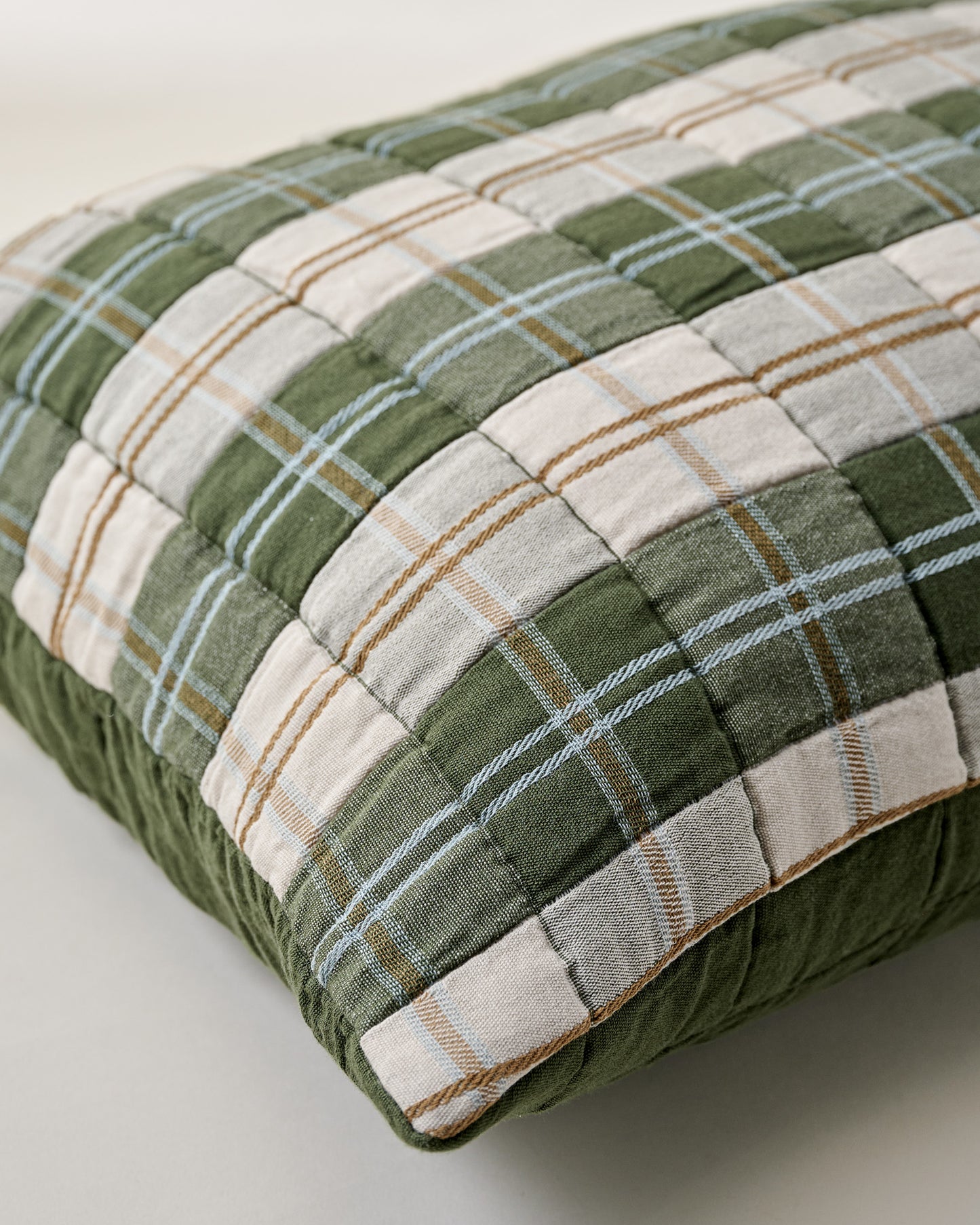 Everett Plaid Lumbar Pillow