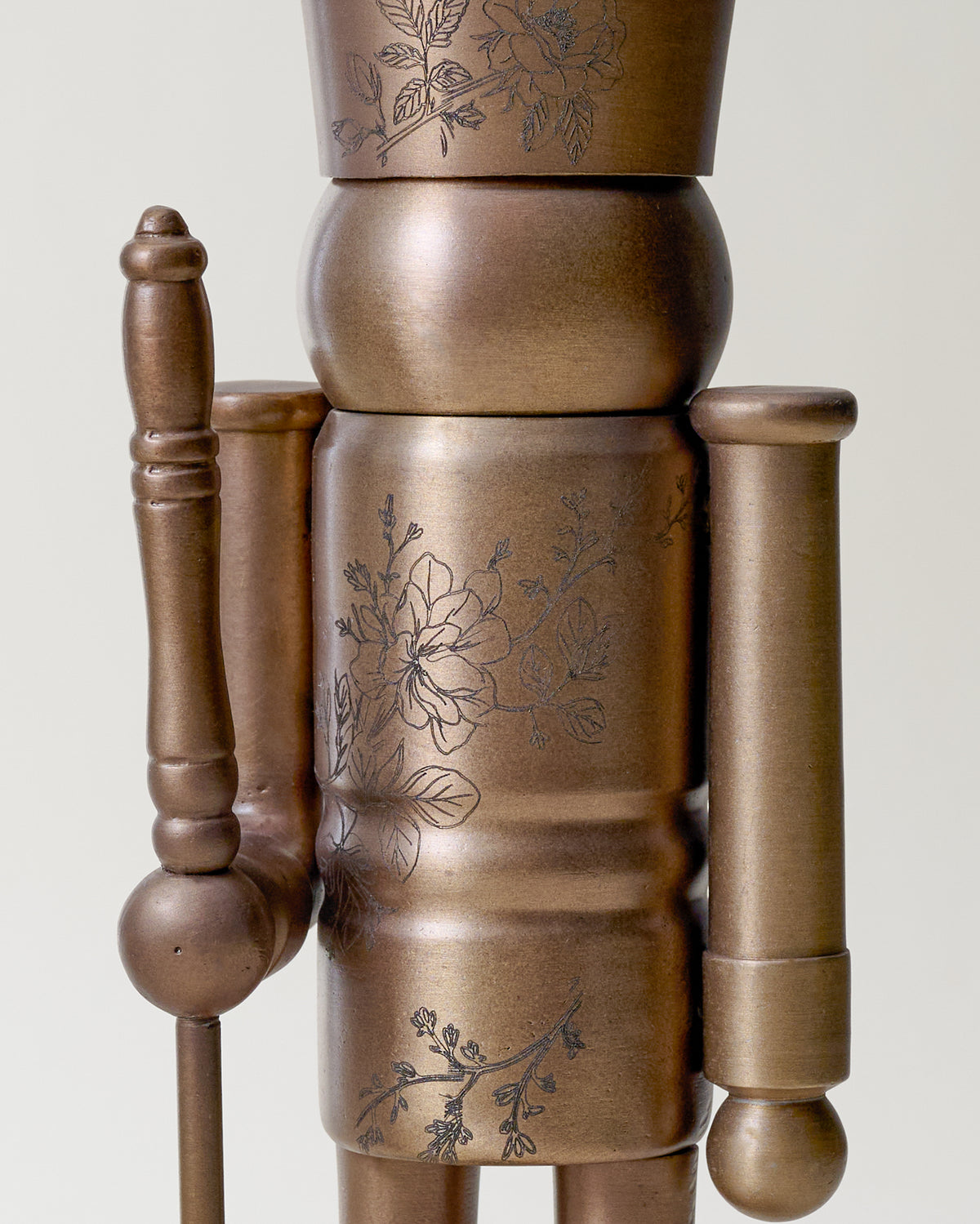 Heirloom Garden Etched Nutcracker