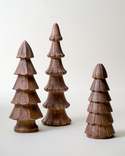 Hand Carved Woodland Tree