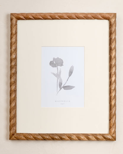 Turned Wood Wall Frame 5 x 7