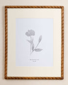 Turned Wood Wall Frame