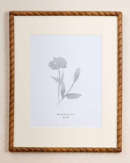 Turned Wood Wall Frame 11 x 14