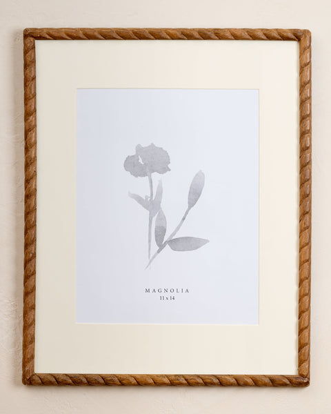 Turned Wood Wall Frame