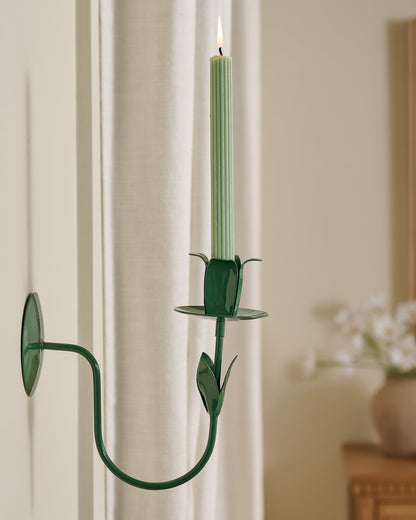 Forged Tulip Wall Sconce
