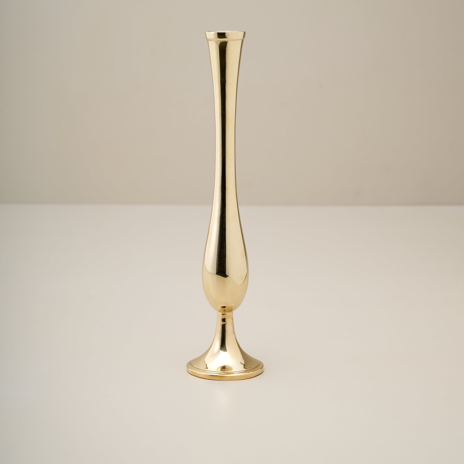 Embry Solid Brass Bud Vase - Large