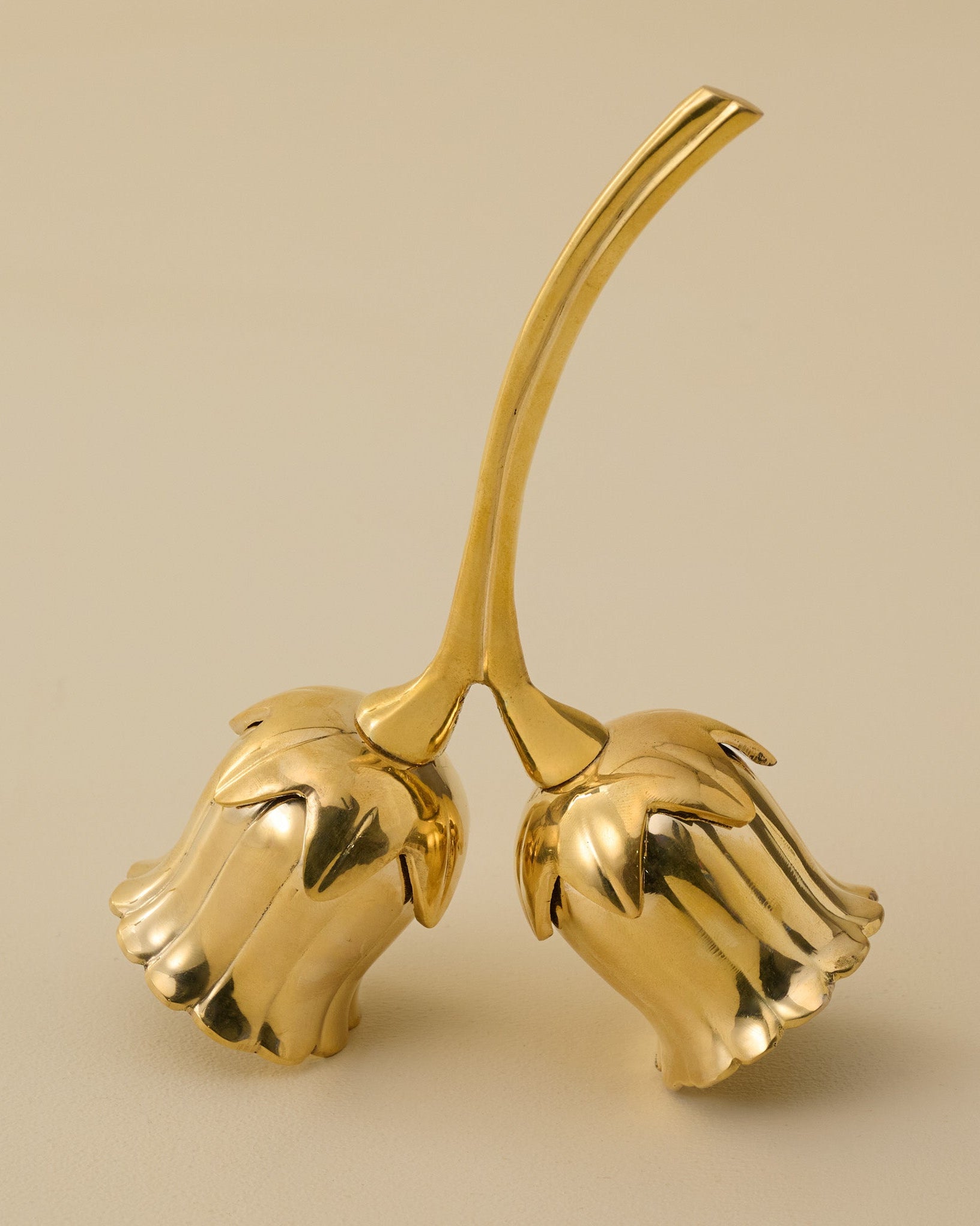 Double Tulip Brass Bell – Magnolia