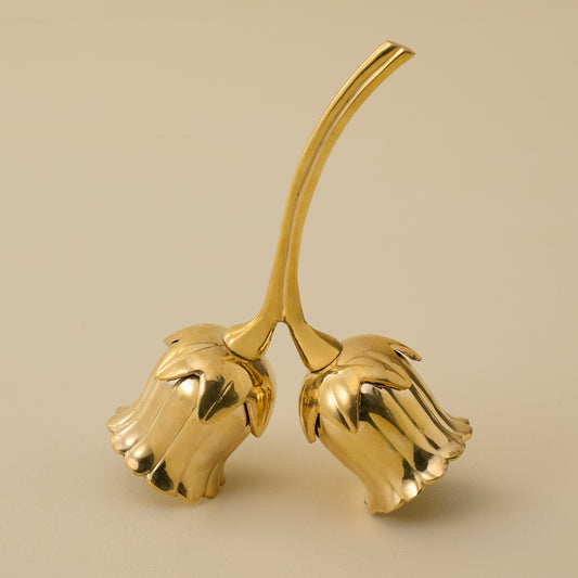 Double Tulip Brass Bell