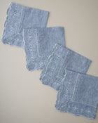Chambray Eyelet Napkin Set of Four
