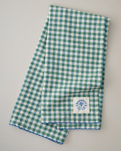 Meadow Check Tea Towel