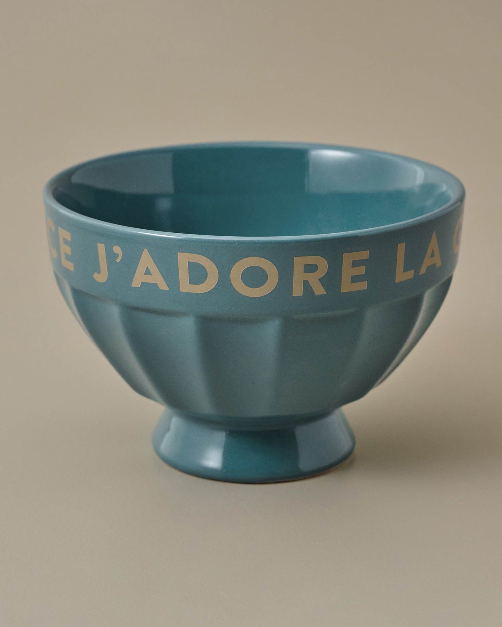 Ice Cream Bowl in blue