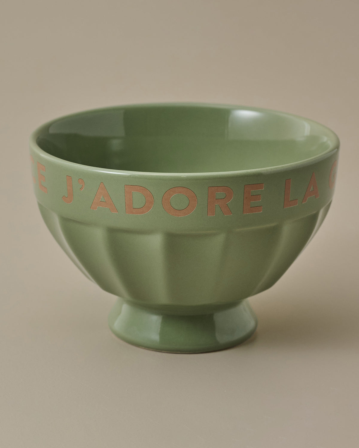 Ice Cream Bowl in green