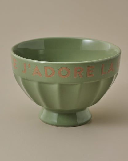Ice Cream Bowl in green