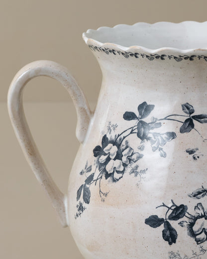 Sedona Sage Heirloom Garden Vase with Handles up close 