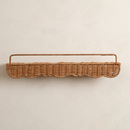 Robin Woven Rattan Picture Ledge