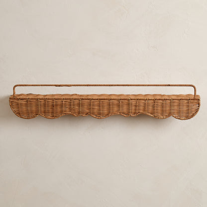 Robin Woven Rattan Picture Ledge