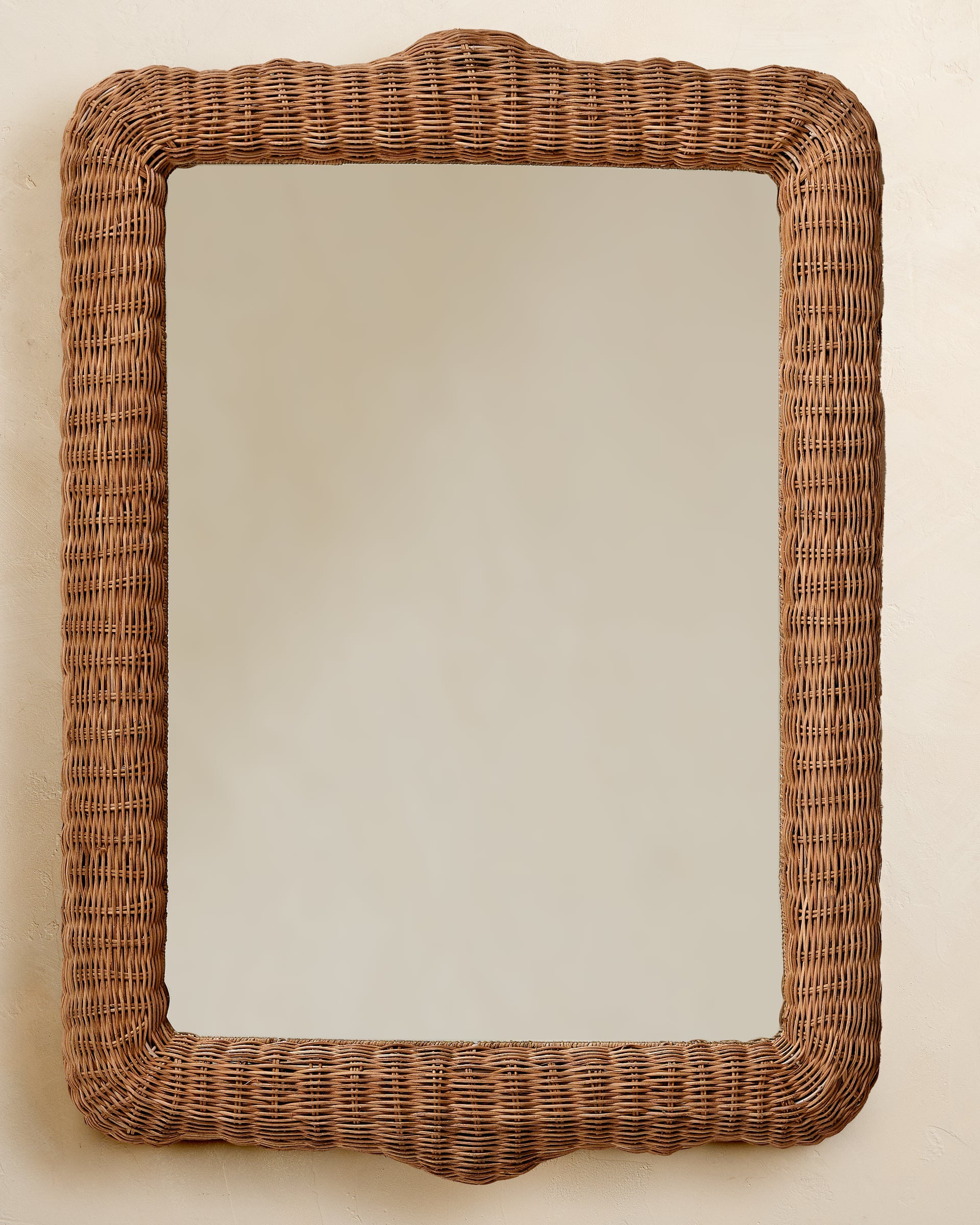 Robin Woven Rattan Mirror – Magnolia