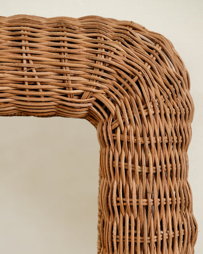 Robin Woven Rattan Mirror