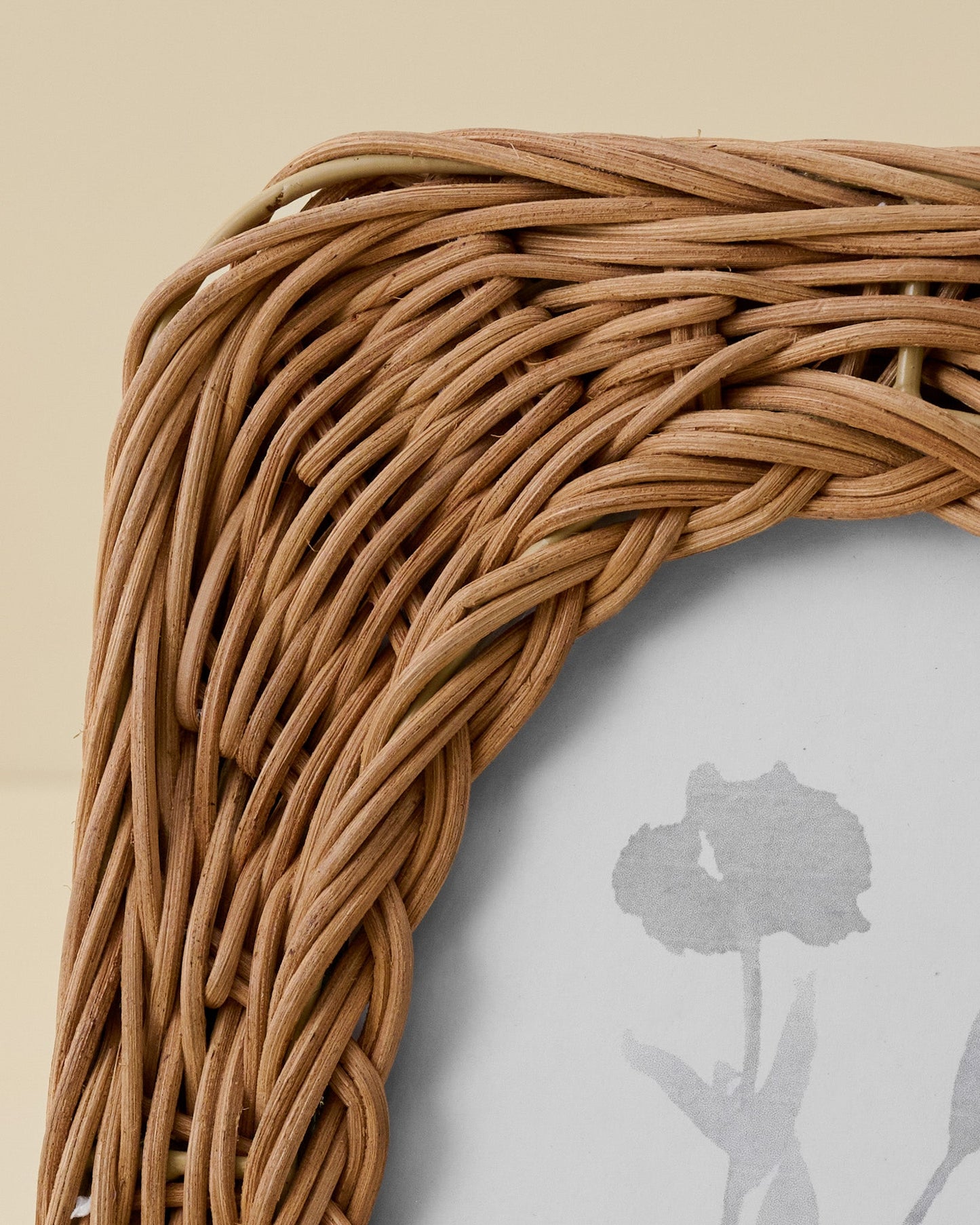 Robin Woven Rattan Photo Frame