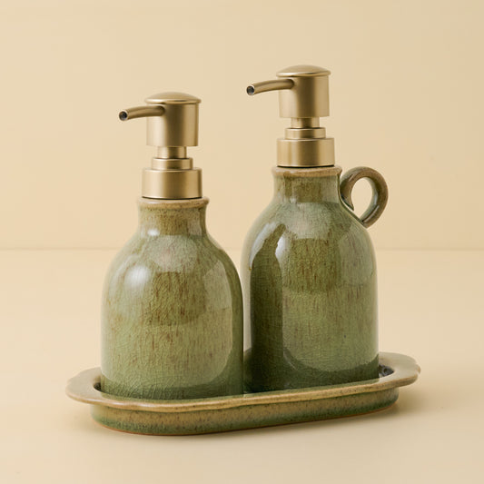 Splatter Soap Pump Set