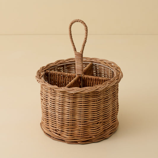 Rattan Utensil Holder