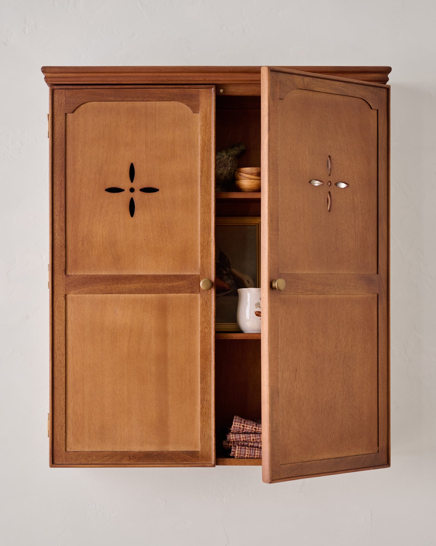 Swiss Chalet Wall Cabinet