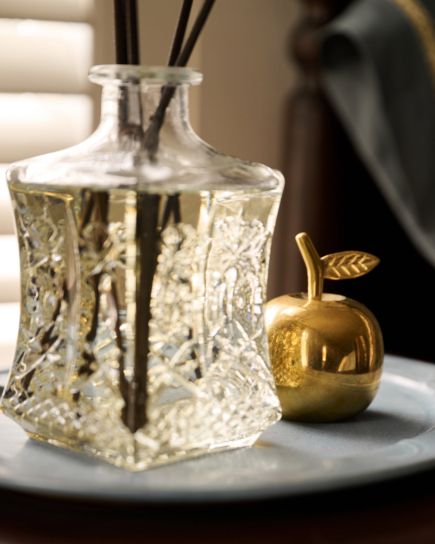 Solid Brass Apple Bell