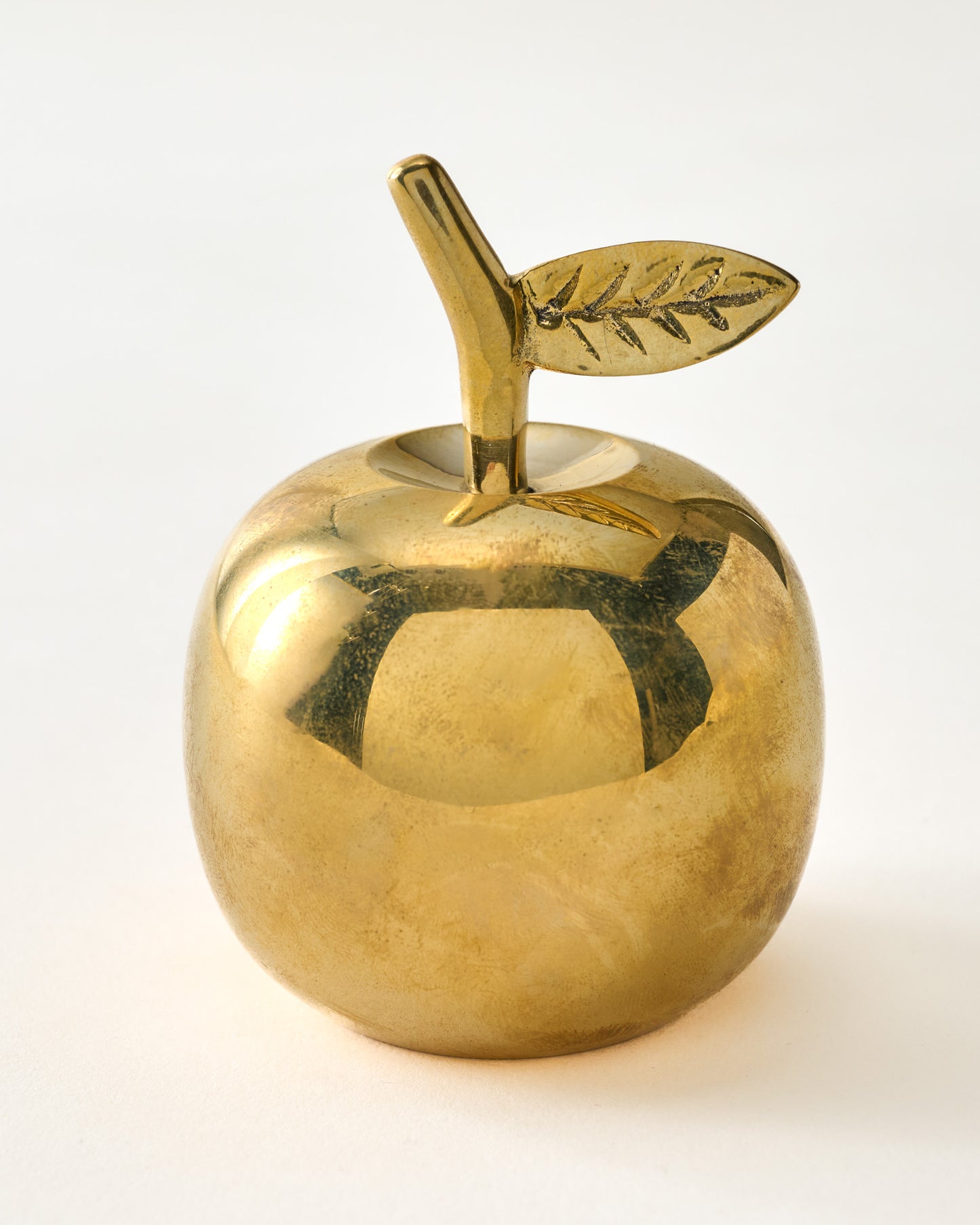 Solid Brass Apple Bell