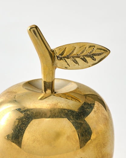 Solid Brass Apple Bell