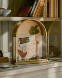 Antique Brass Tabletop Your Story Box