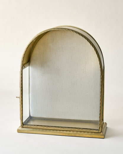 Antique Brass Tabletop Your Story Box