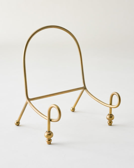 Gracie Antique Brass Easel