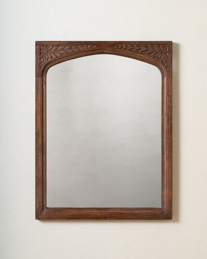 Foster Carved Wood Mirror