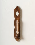 Swiss Chalet Wood Wall Sconce