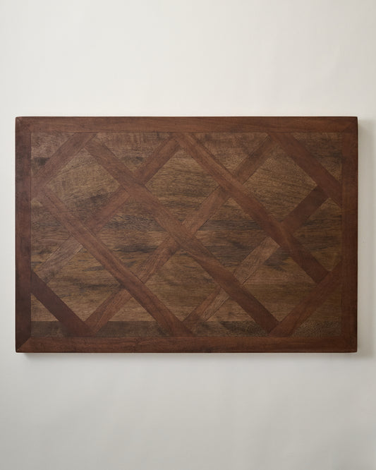 Lattice Two-Tone Serving Board