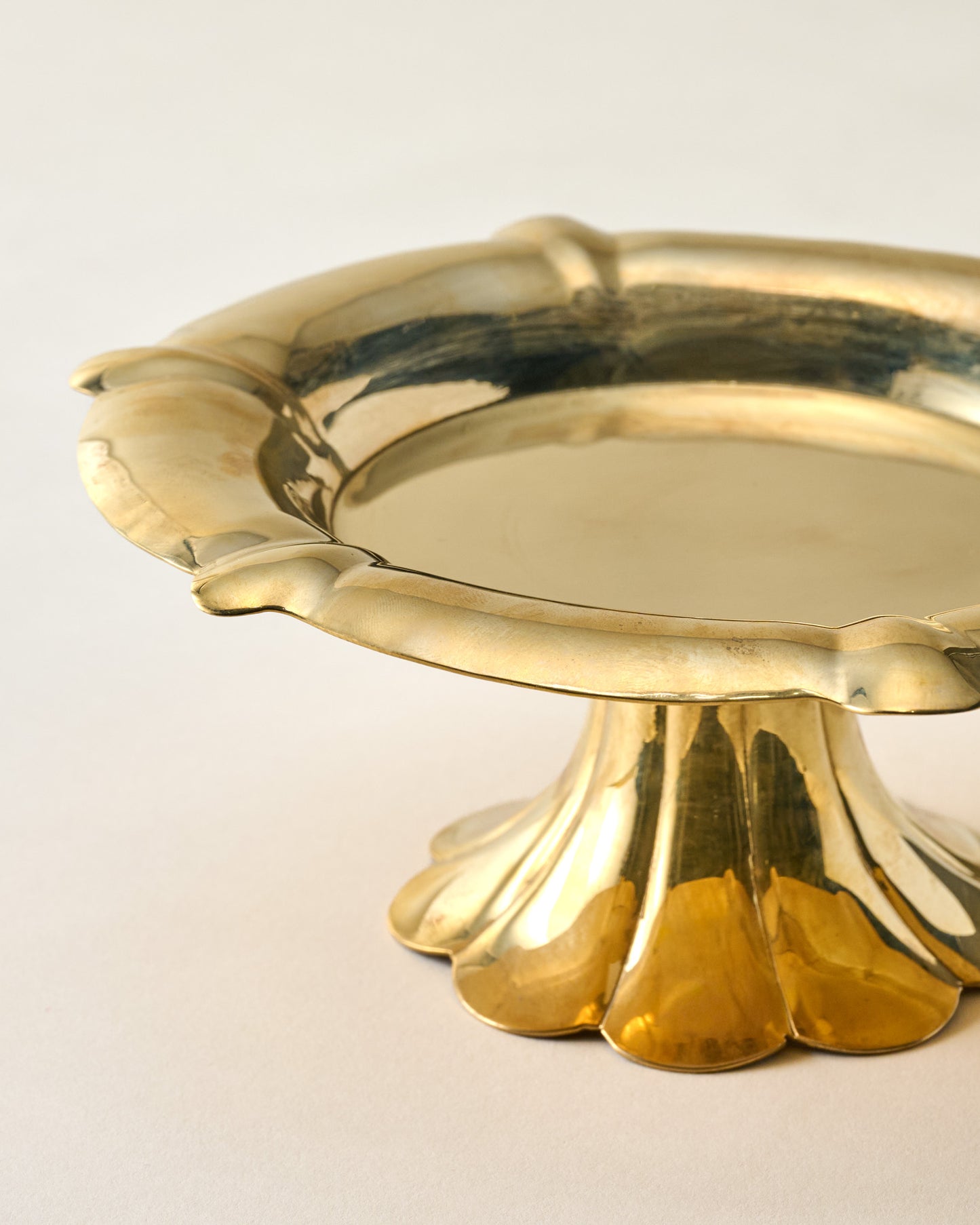 Hollis Solid Brass Trinket Dish