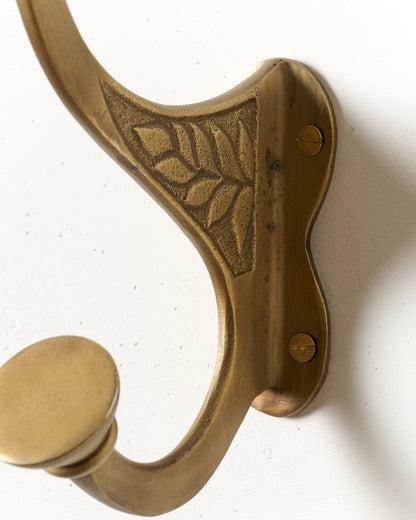 Collins Antique Brass Hook