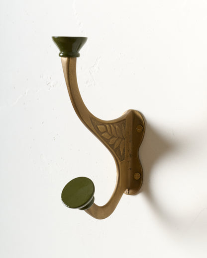 Collins Antique Brass Hook