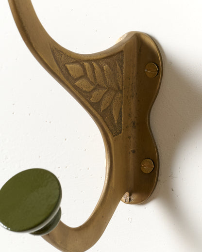 Collins Antique Brass Hook