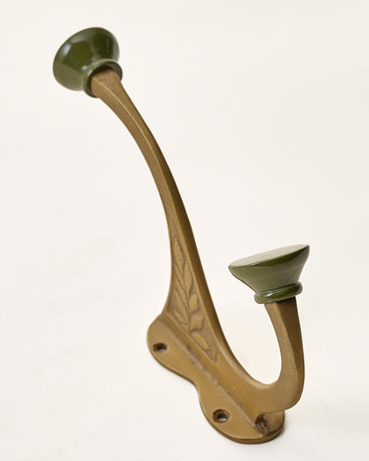 Collins Antique Brass Hook