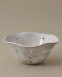 Ceramic Berry Bowl in White