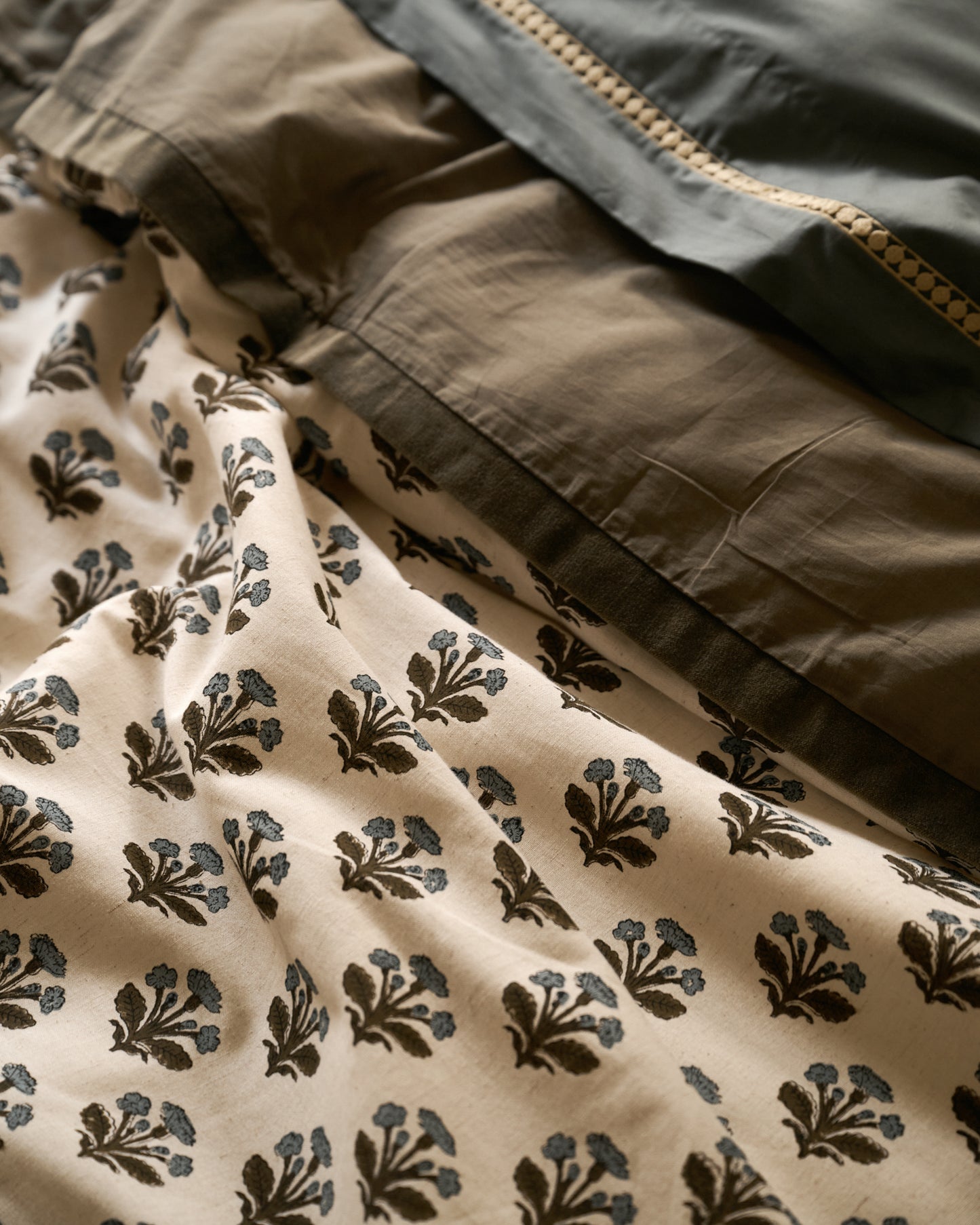 Elaine Block Print Duvet