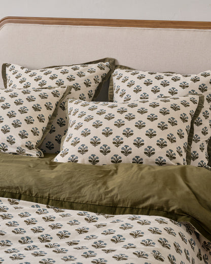 Elaine Block Print Duvet