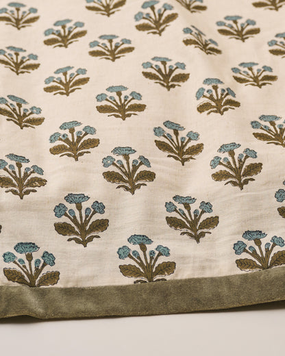 Elaine Block Print Duvet
