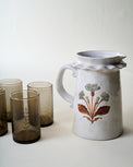 Elaine Floral Pitcher