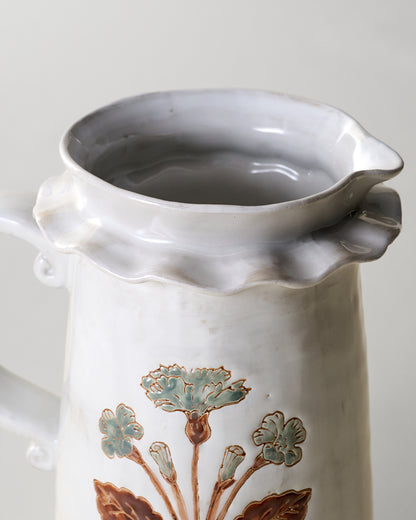Elaine Floral Pitcher