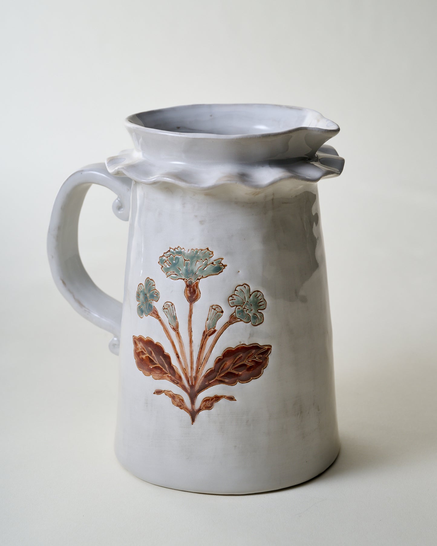 Elaine Floral Pitcher