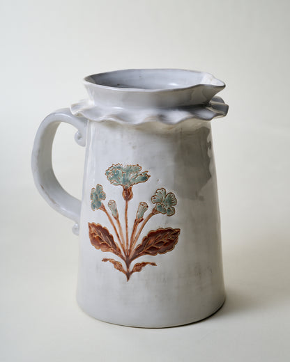 Elaine Floral Pitcher
