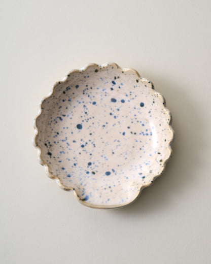Blue Speckled Spoon Rest