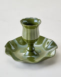 Ruffle Taper Holder